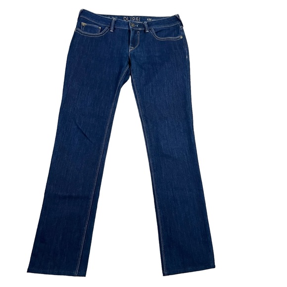 DL1961 Size 29 Women’s Dark Wash Kim Skinny 360 Stretch Jeans. - Picture 2 of 8